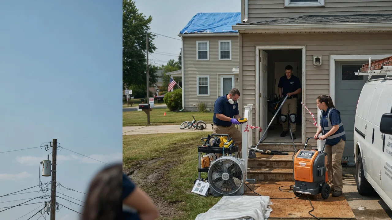 Water Damage Repair in Four States, WV near me